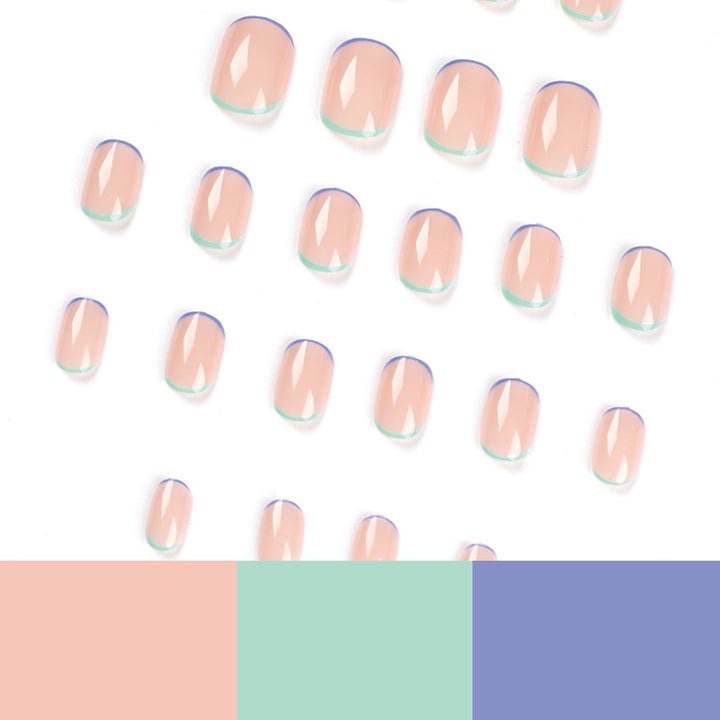 Artistic Nail Art with Creative French Tips Bowlift