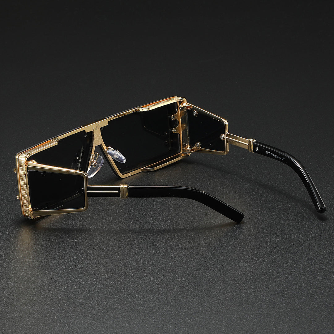 Ladies Fashion Designer Sunglasses with Generous Frame and Stylish Accent Bowlift