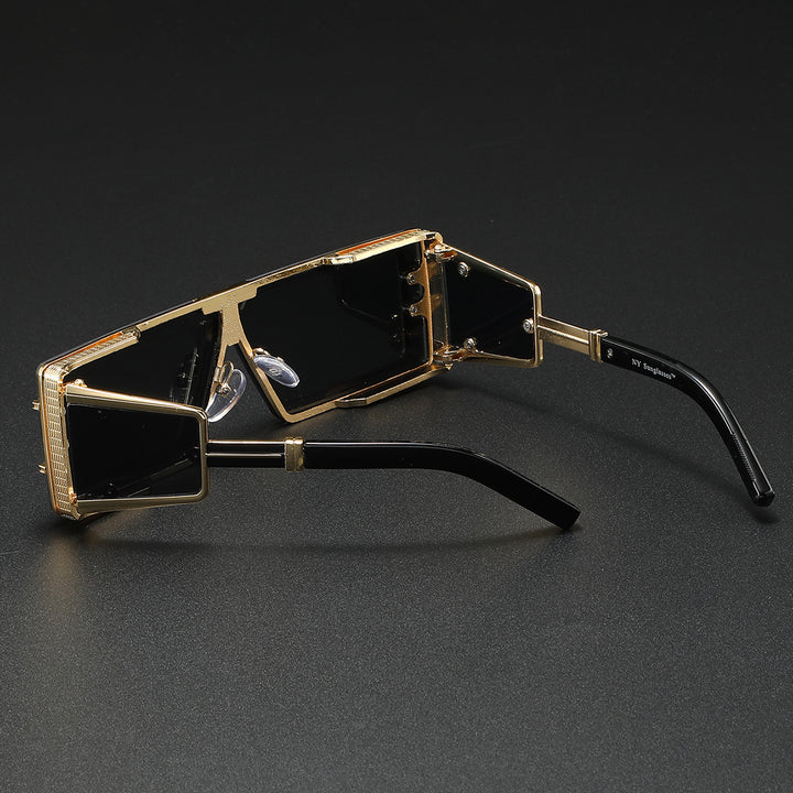 Ladies Fashion Designer Sunglasses with Generous Frame and Stylish Accent Bowlift