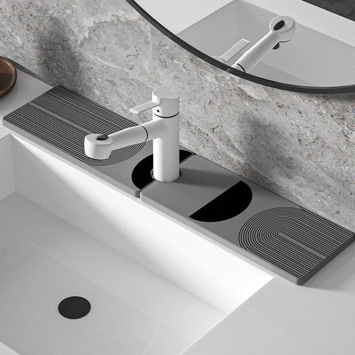 Decorative Sink Faucet Protector Mat
