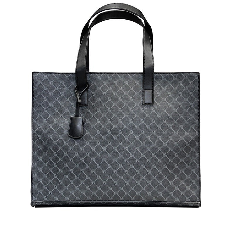 Elegant Tote Bag with Textured Design Bowlift