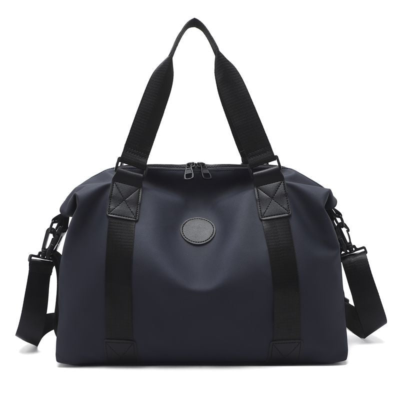 Sporty Travel Bag With Reinforced Interior And Removable Shoulder Strap Bowlift