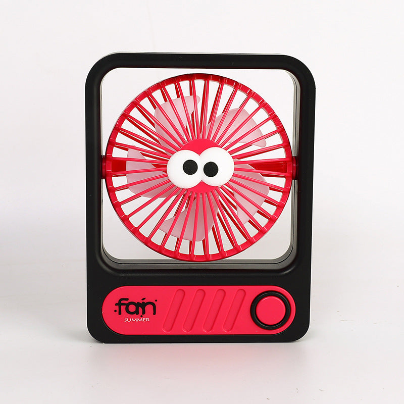 Women Portable Handheld Fan in Playful Design Bowlift