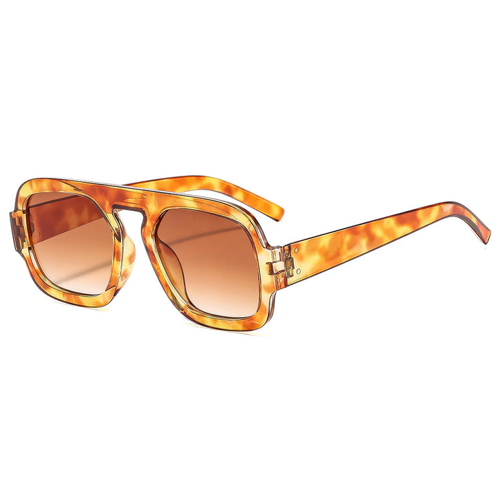 Men's Bold Retro-Inspired Square Sunglasses Bowlift
