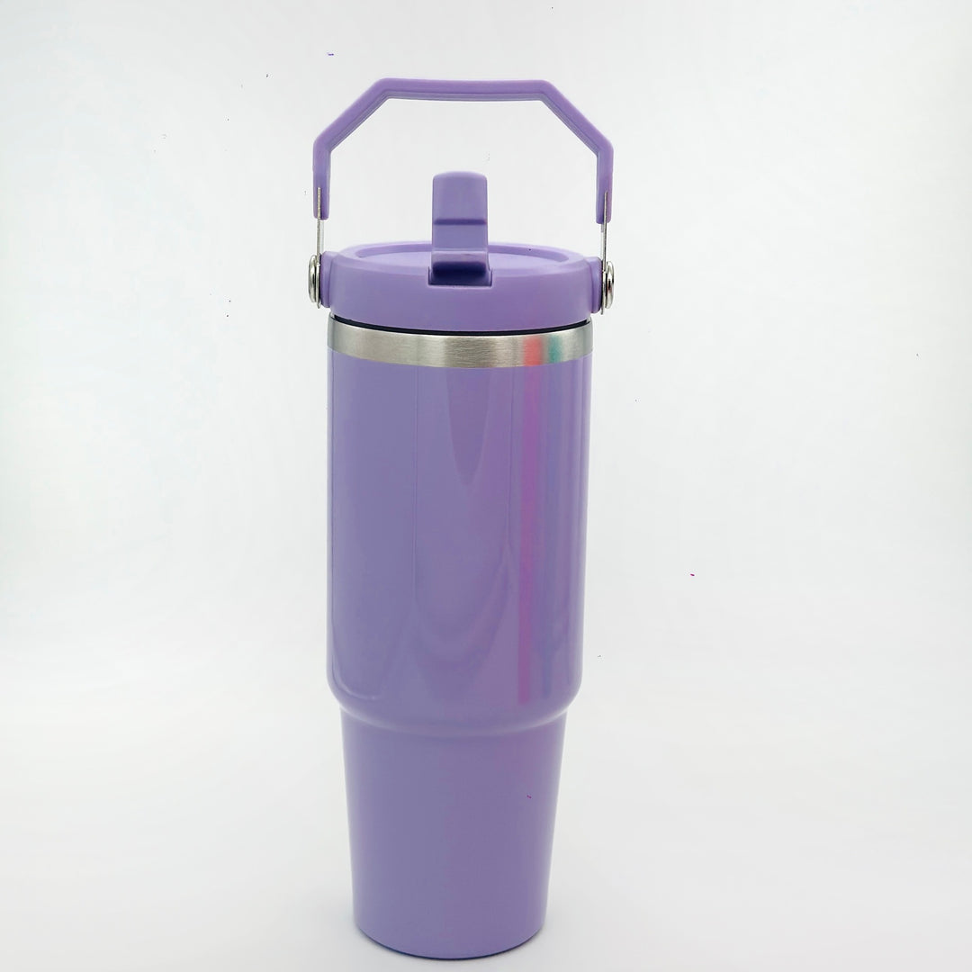 Women's insulating mug with practical folding handles Bowlift
