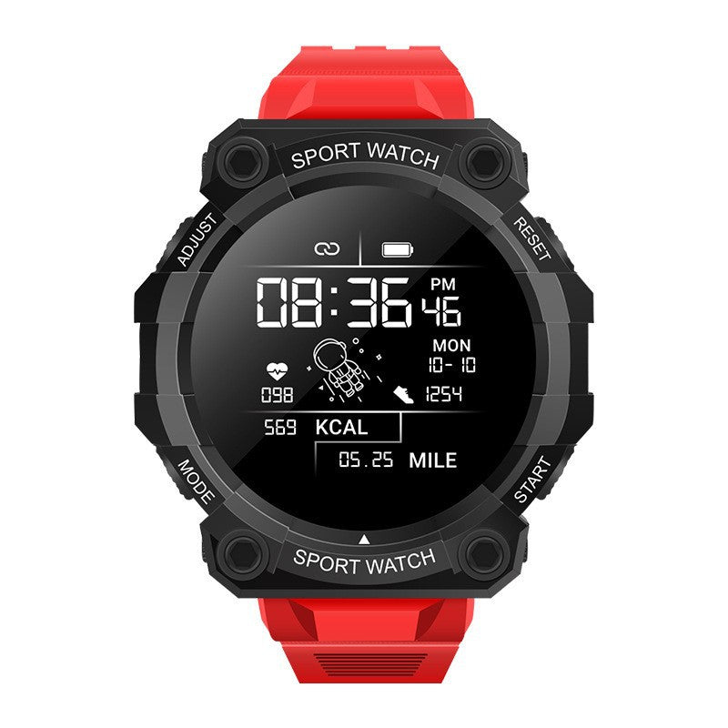 Rugged Sports Smartwatch with Continuous Heart-Rate Monitoring and Multi-Sport Fitness Tracking Bowlift