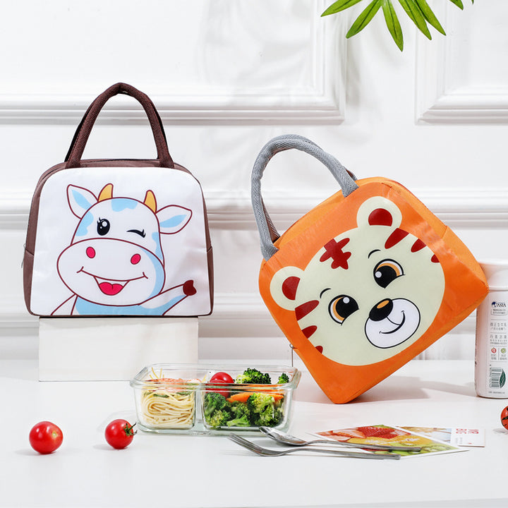 Cute Bunny-Themed Insulated Lunch Bag Bowlift