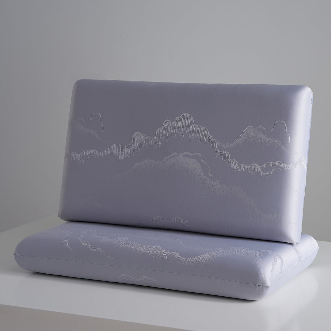 Ergonomic luxury pillow with gentle skin care technology Bowlift