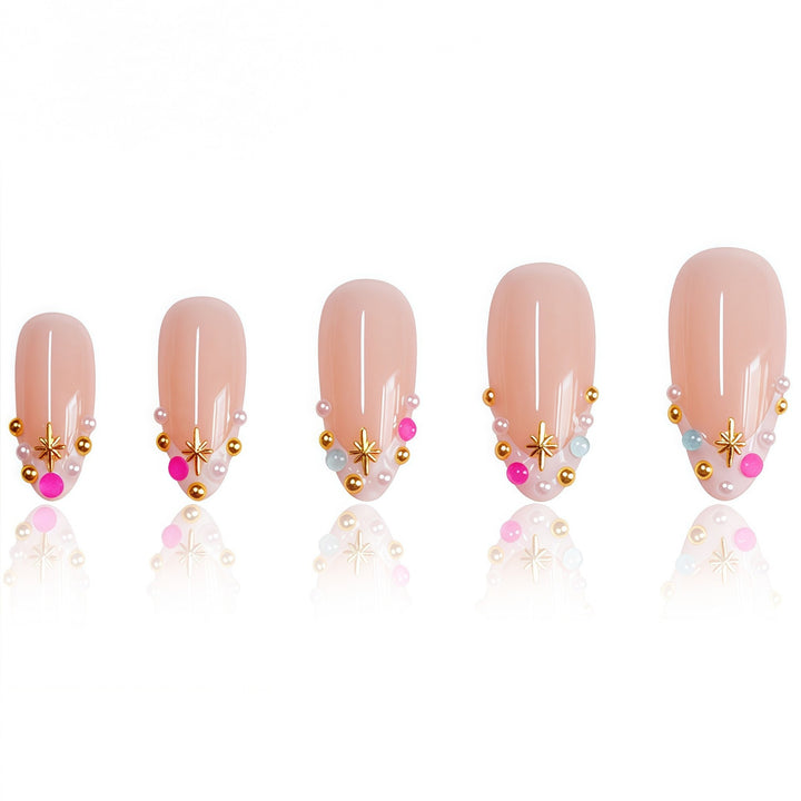 Decorative Adorned Nail Tips Bowlift