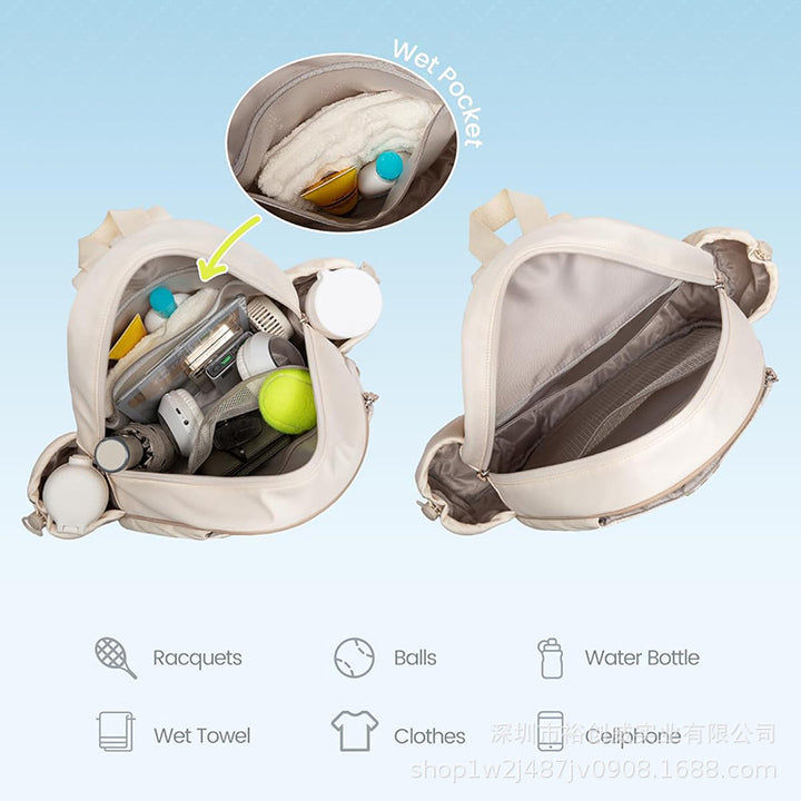 Premium Tennis Racket Backpack Bowlift