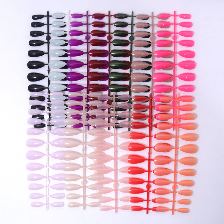 Glossy Press-On Nails Bowlift
