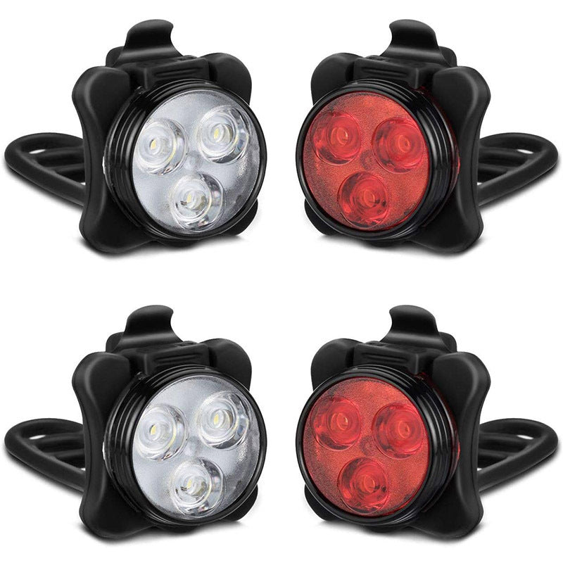 Rechargeable Bicycle Rear Safety Light Bowlift