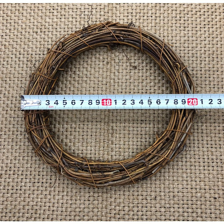 Natural Willow Wreath Bowlift