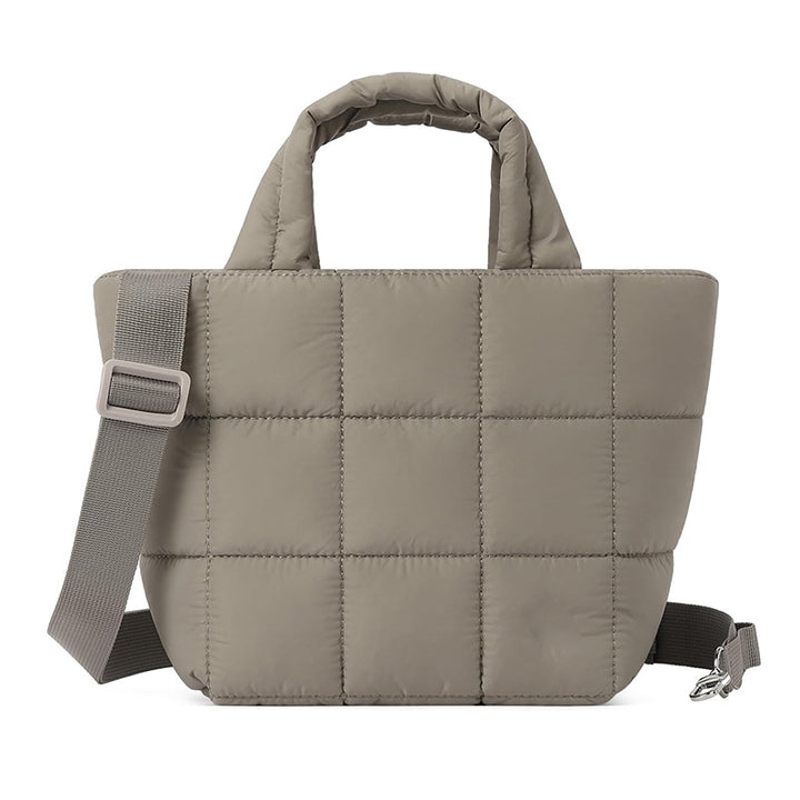 Fashionable quilted handbag Bowlift