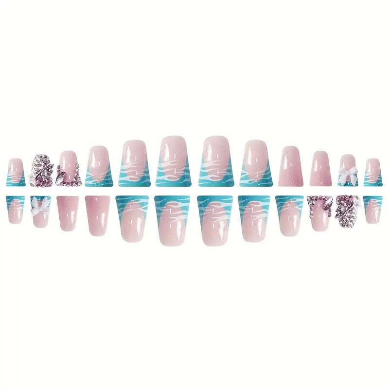 Decorative Stylized Nail Enhancements Bowlift