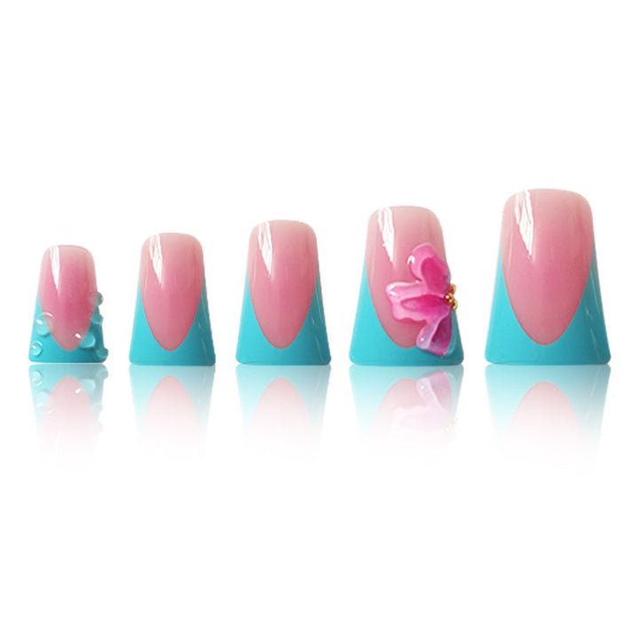 Artistic Floral Nail Art Extensions Bowlift 1787913980
