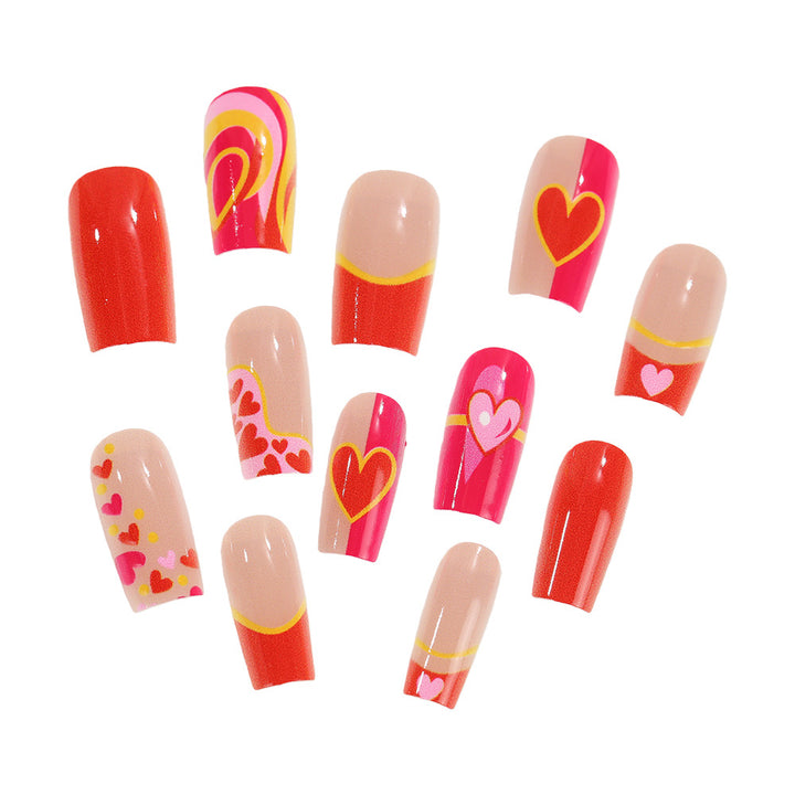Artificial nails for creative Nail Art Bowlift