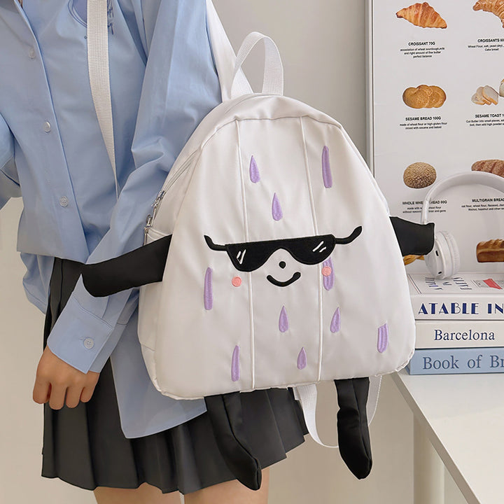 Plush Backpack with Creative Design Bowlift