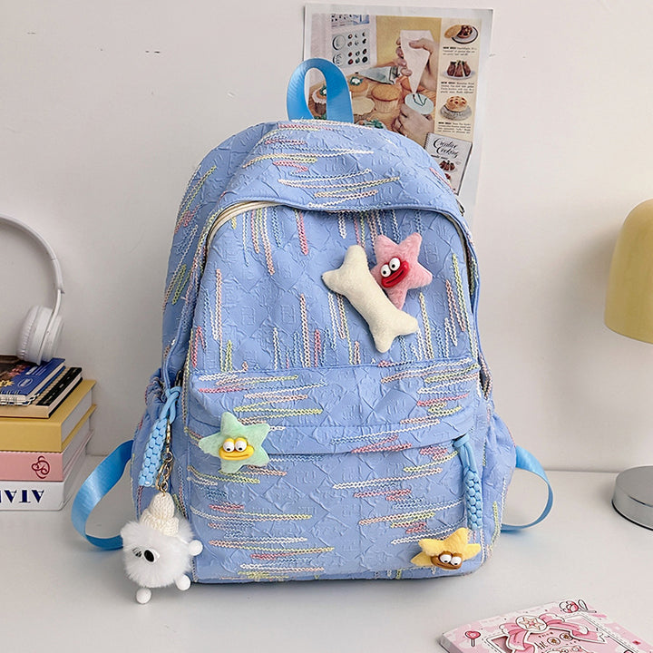 Abstract Patterned Backpack Bowlift