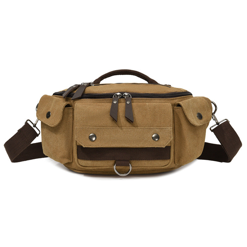 Durable Canvas Utility Crossbody Bag Bowlift