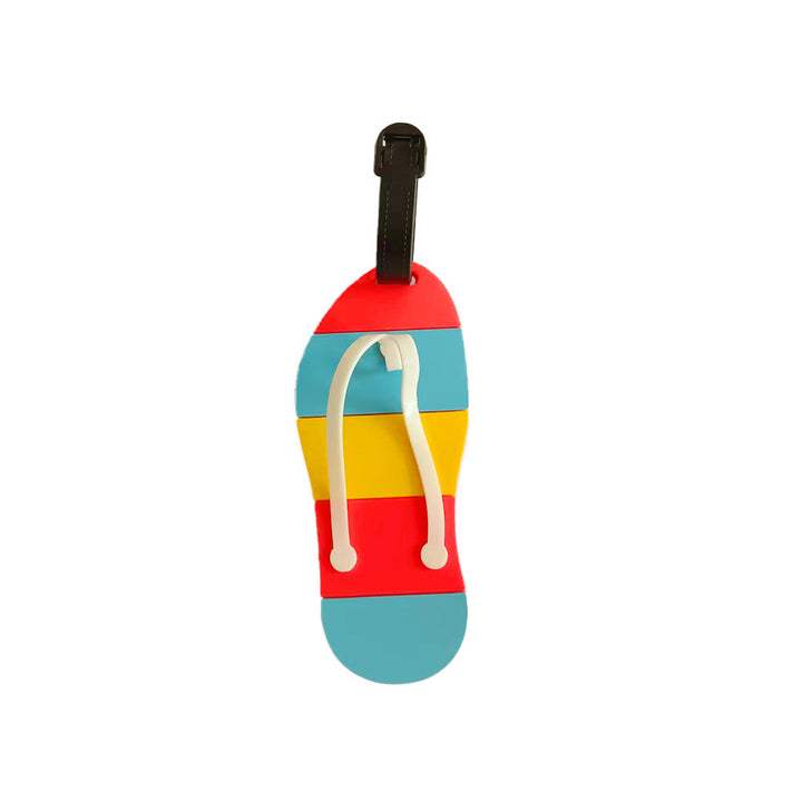 Unisex luggage tag in creative flip-flop design Bowlift