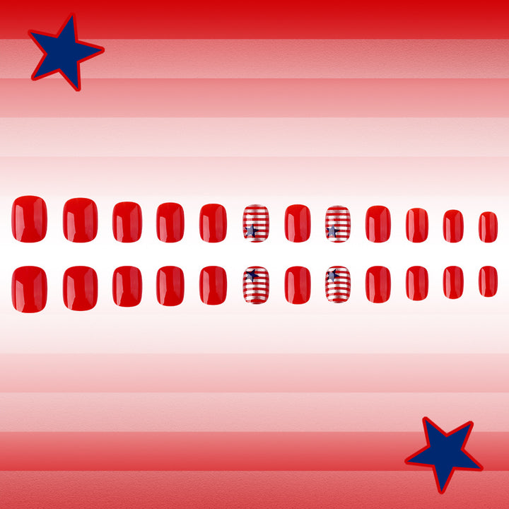 Patriotic Nail Art Set Bowlift