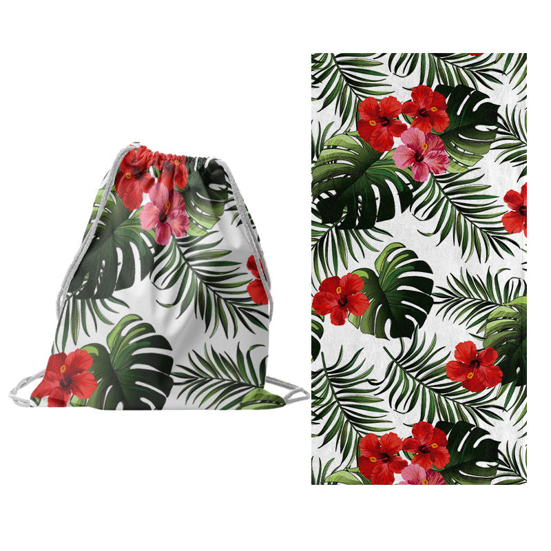 Multifunctional beach set with tote bag and towel Bowlift