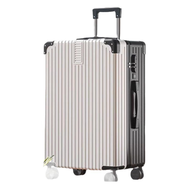 Unisex Rigid Multi-Compartment Travel Suitcase Bowlift