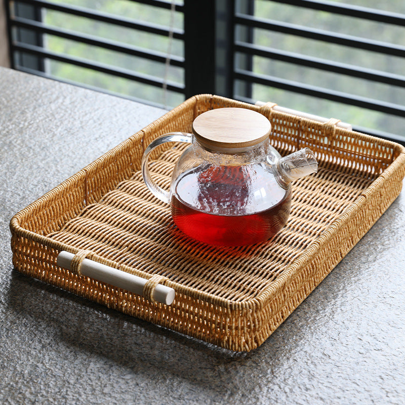 Versatile Woven Storage Tray Bowlift