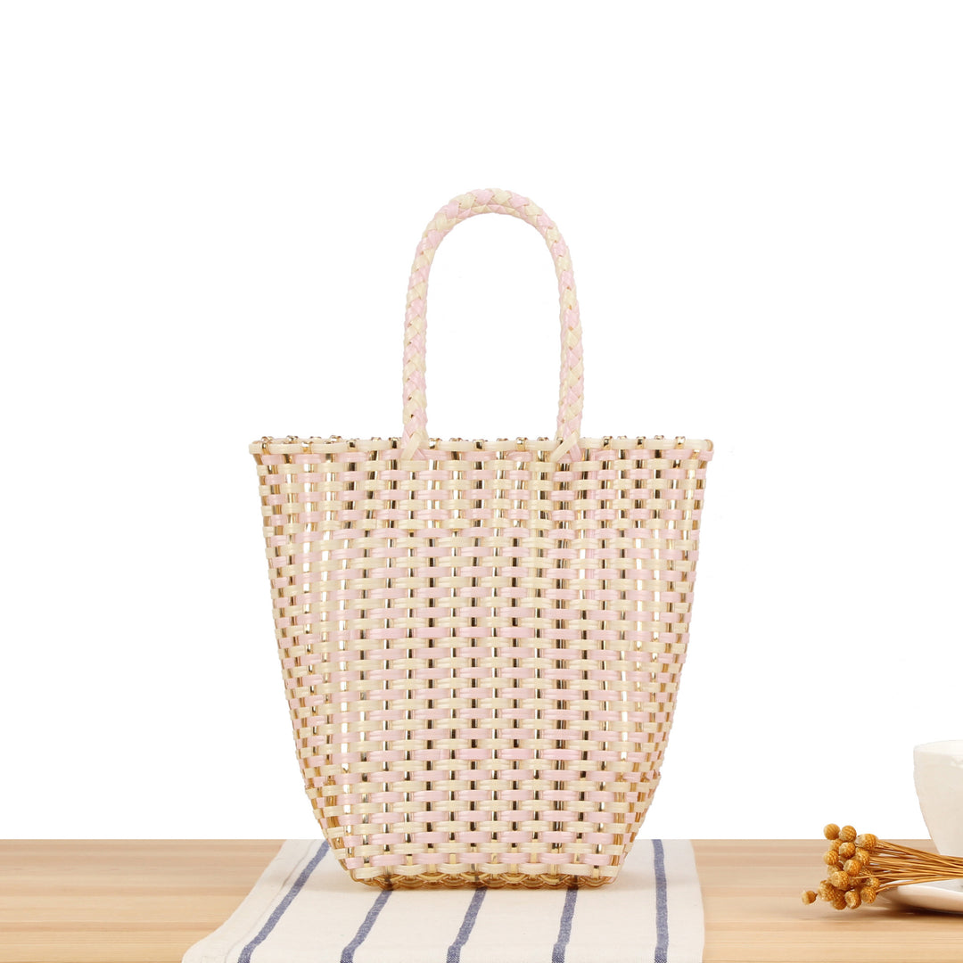 Multifunctional Tote Bag Made of Woven Material Bowlift