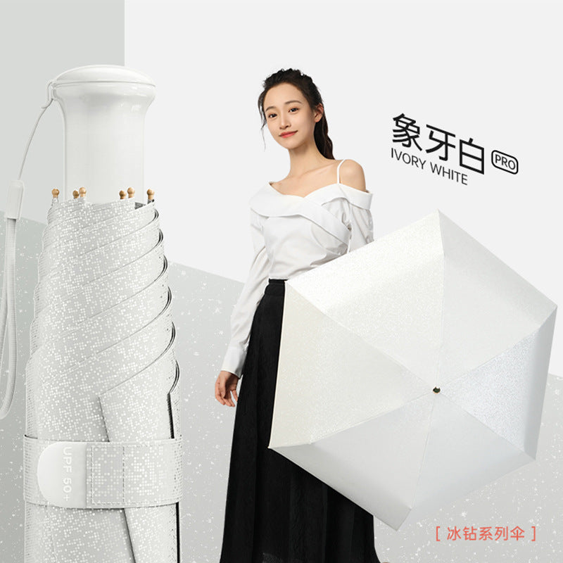 Ladies UV Protection Umbrella Bowlift