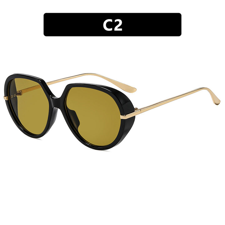 Women's Cat-Eye Sunglasses with glare-free UV protection and luxurious metal frame Bowlift