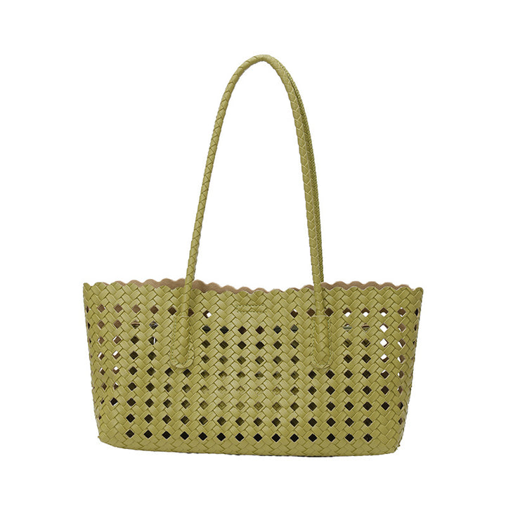 WoHandwoven Straw Market Tote Bag Bowlift