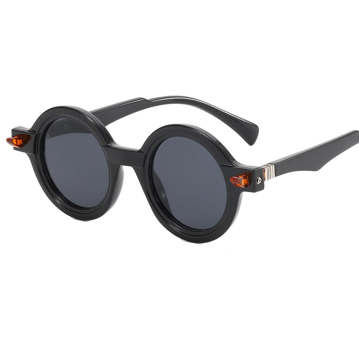 Women's fashionable round glasses with luxurious design Bowlift