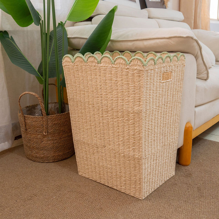 Tall Woven Storage Basket Bowlift