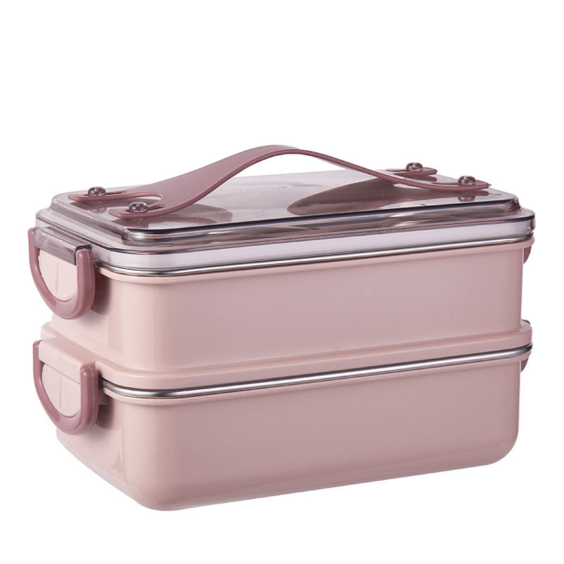 Multi-Compartment Leak-Proof Food Storage Container