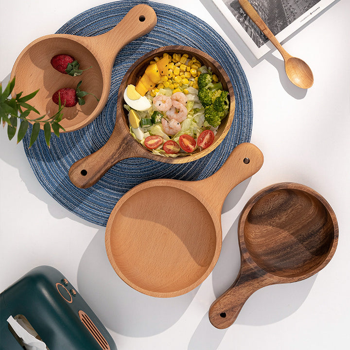 Handcrafted wooden ladle Bowlift