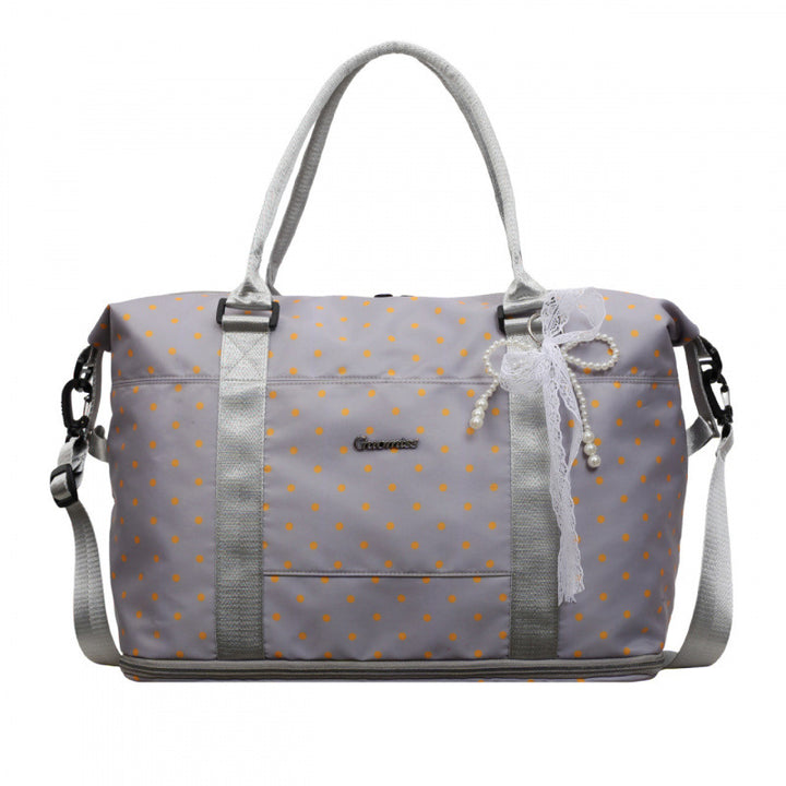 Chic Polka Dot Weekend Duffel Bag Bowlift