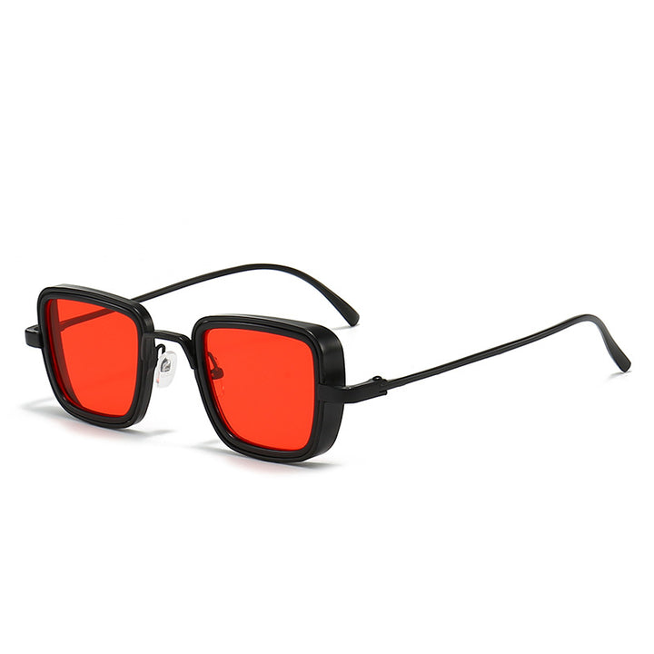 Women's stylish square sunglasses with elegant metal frame Bowlift