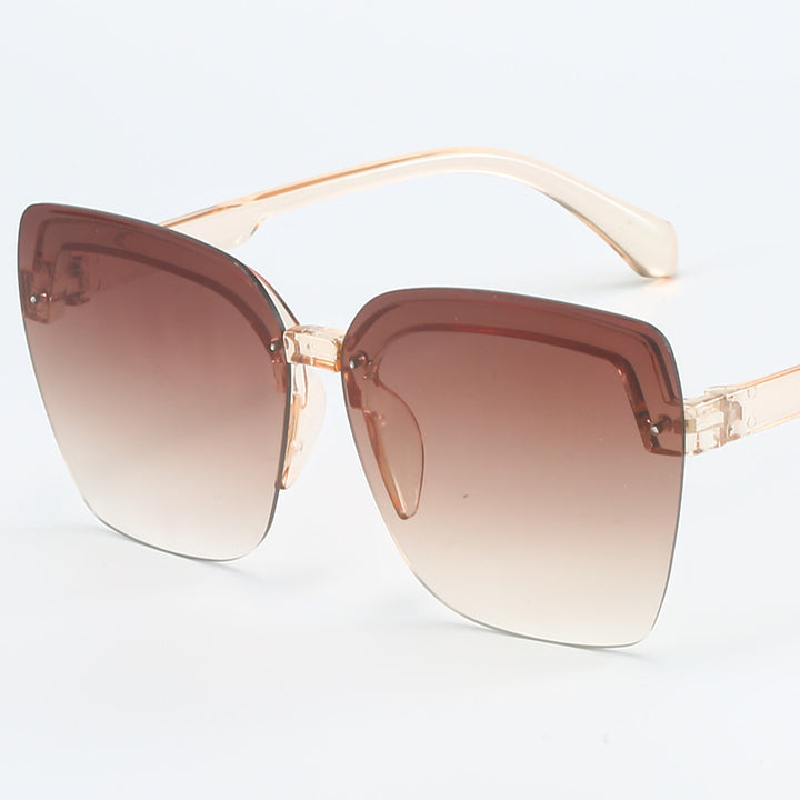 Women's fashion Shield sunglasses with modern, angular design Bowlift