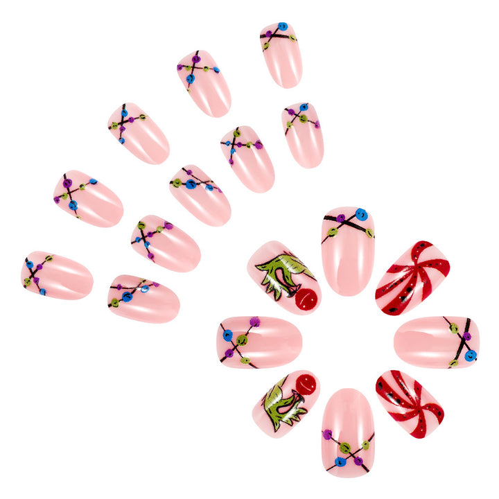 Themed Decorative Nail Art Design Bowlift