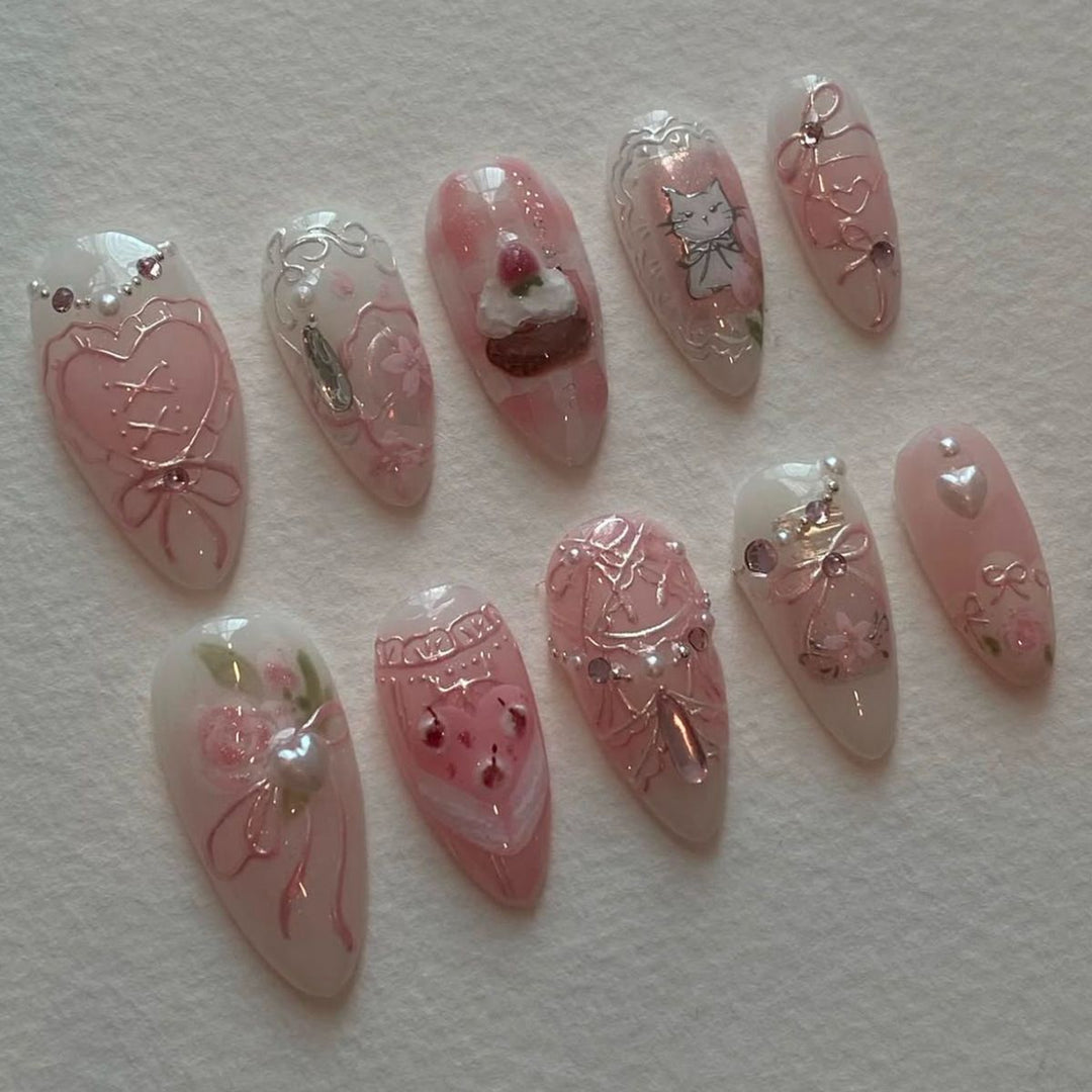 Decorative Nail Enhancement Set Bowlift