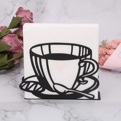 Elegant napkin holder made of metal Bowlift