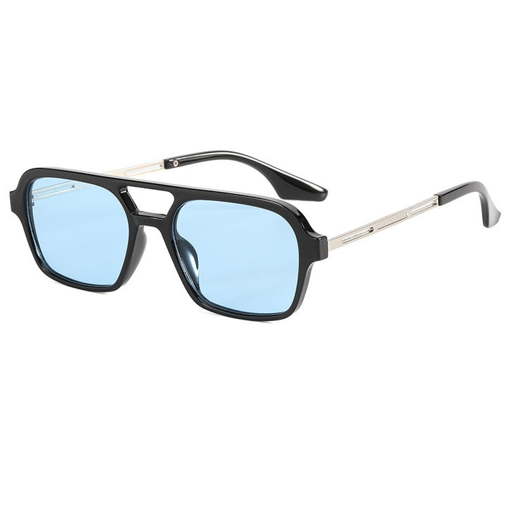 Bold Rectangle Frame Sunglasses Bowlift