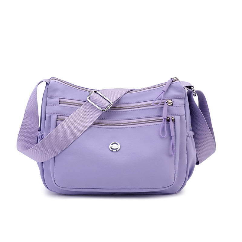 WoMulti-Pocket Crossbody Messenger Bag Bowlift