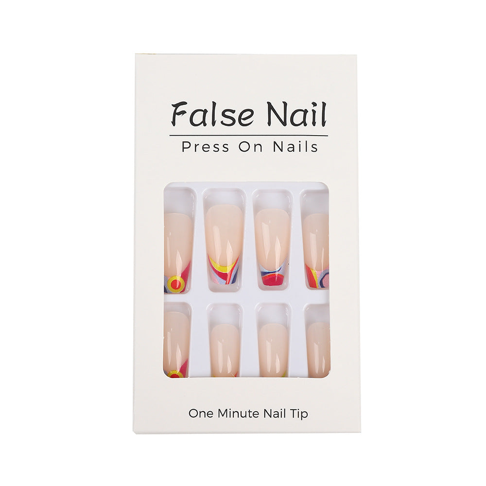 Creative and colorful nail art Bowlift