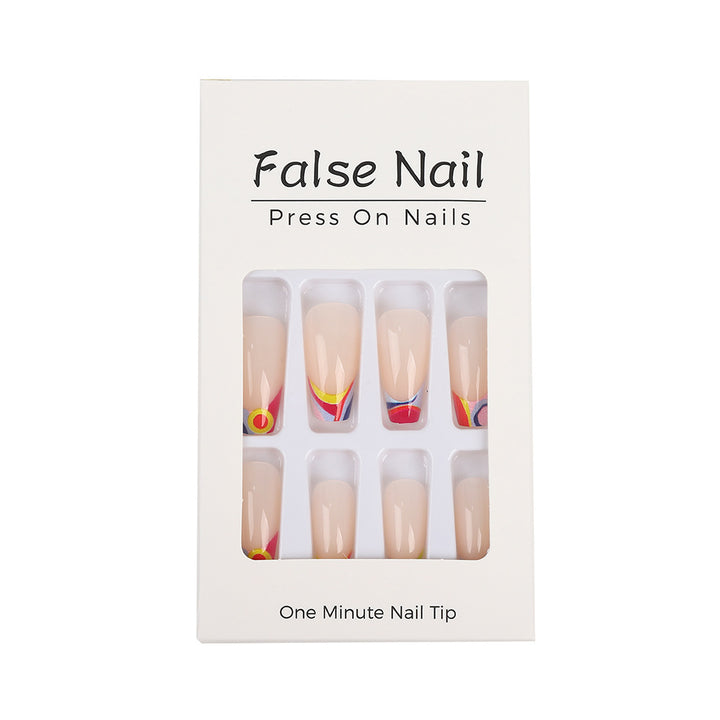 Creative and colorful nail art Bowlift