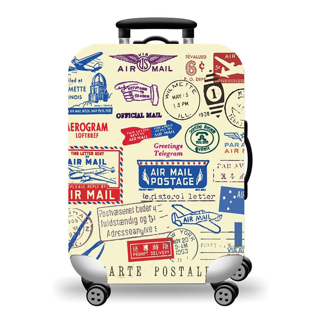 Women hard shell suitcase with stylish flamingo design Bowlift