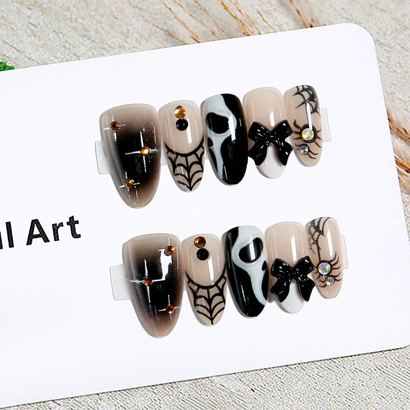 Halloween-style artificial nails Bowlift