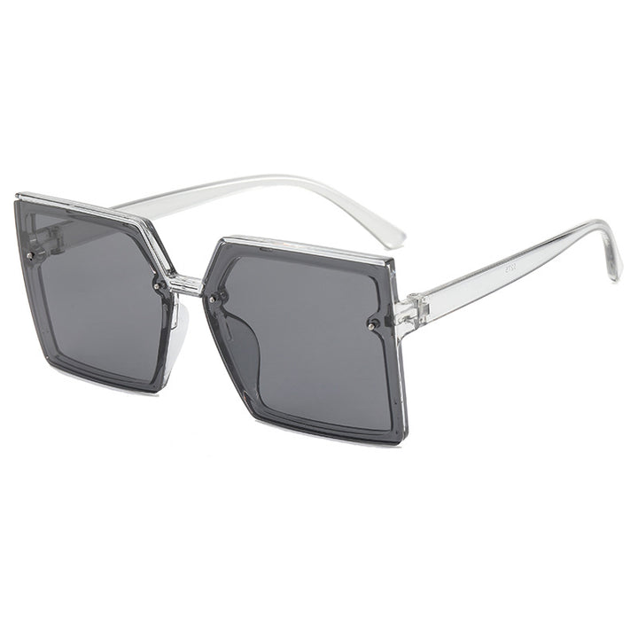 Women's stylish oversized sunglasses with geometric design Bowlift
